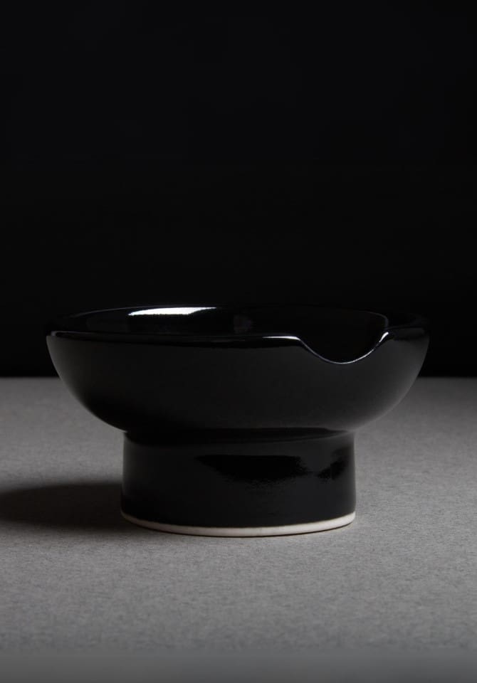 Our chic black ashtray is perfect for your sesh, and doubles as a mini serving bowl on your tablescape