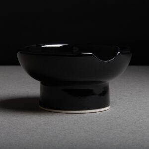 Our chic black ashtray is perfect for your sesh, and doubles as a mini serving bowl on your tablescape
