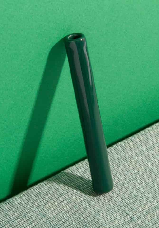 Our green one hitter is the epitome of style