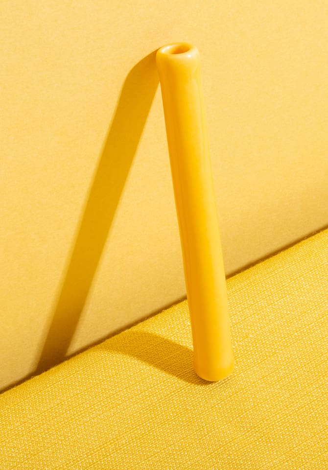 Our yellow one hitter is the epitome of style