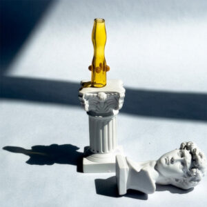 Cool your smoke and your style with our yellow joint holder