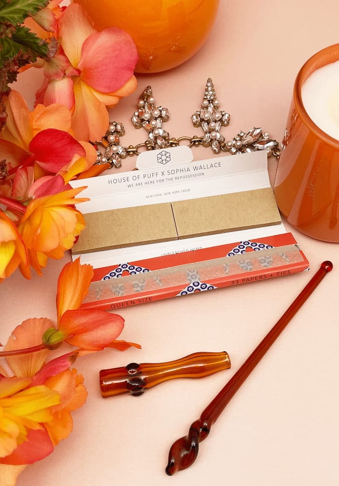 We redubbed our Sophia Wallace rolling papers as queen size
