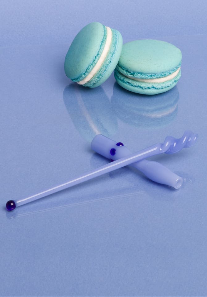 Our modern smoking accessories enhance any sesh in soft blues