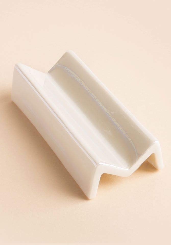 This white rolling tray set includes our Nebula Tray