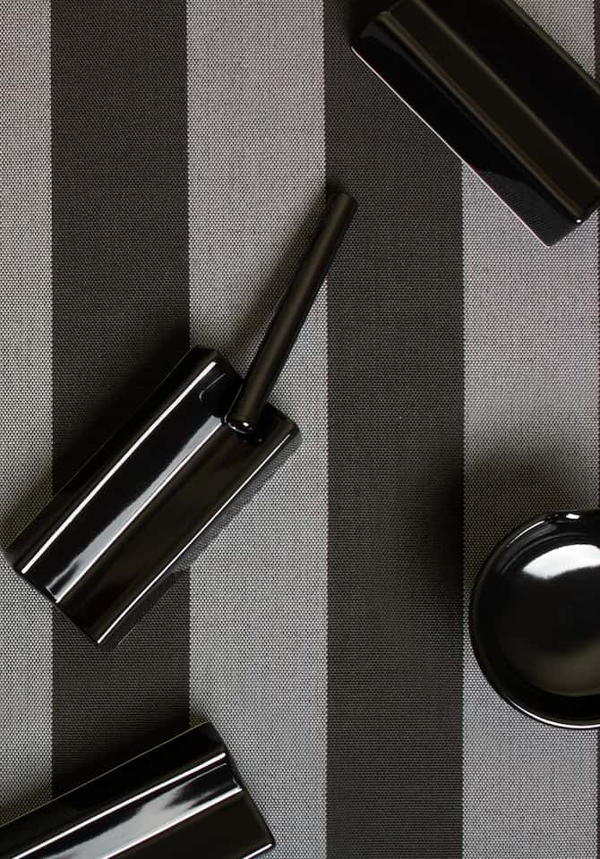 Roll like they do in Amsterdam with our black rolling tray