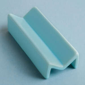 Our blue rolling tray makes rolling your own a snap!