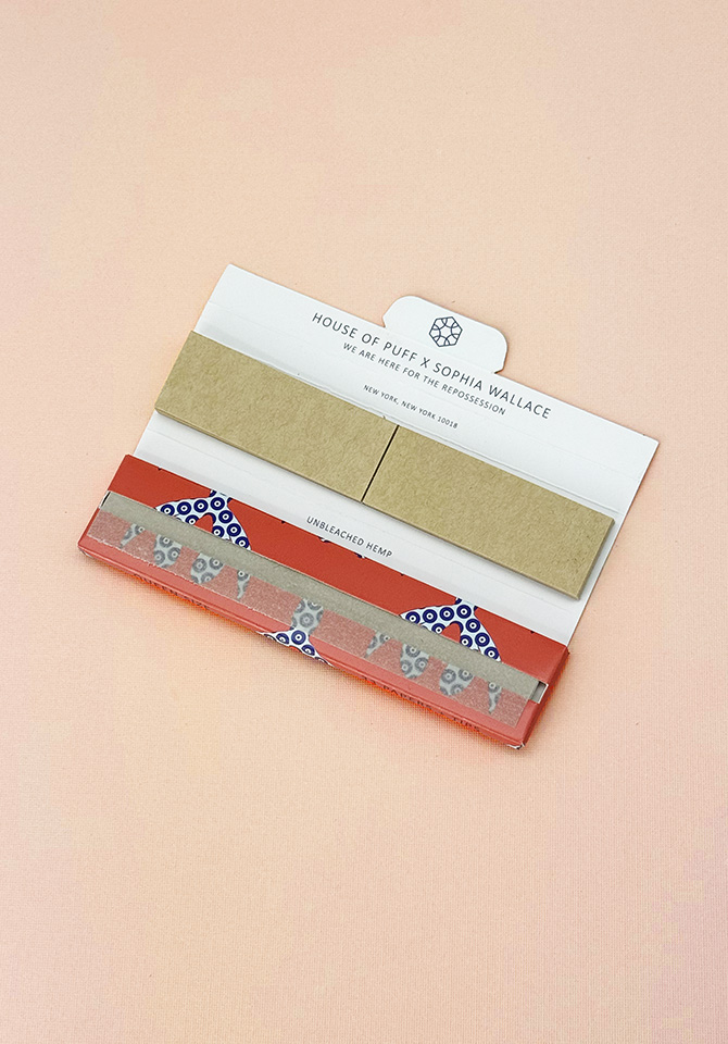 Our artist series rolling papers give you the cleanest burn with unbleached hemp