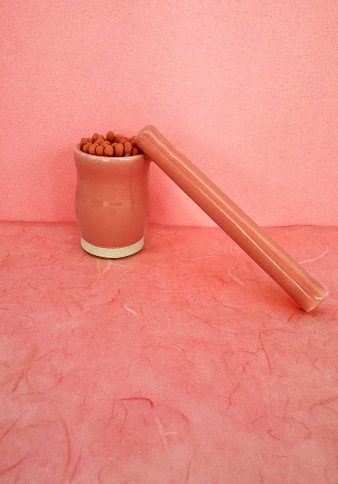 Orange Match Striker and Holder set is the perfect setup for a micro puff