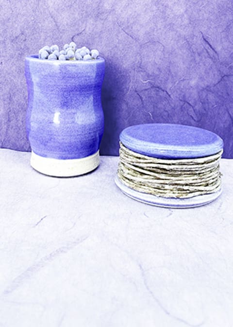 House of Puff match striker and hemp wick holder