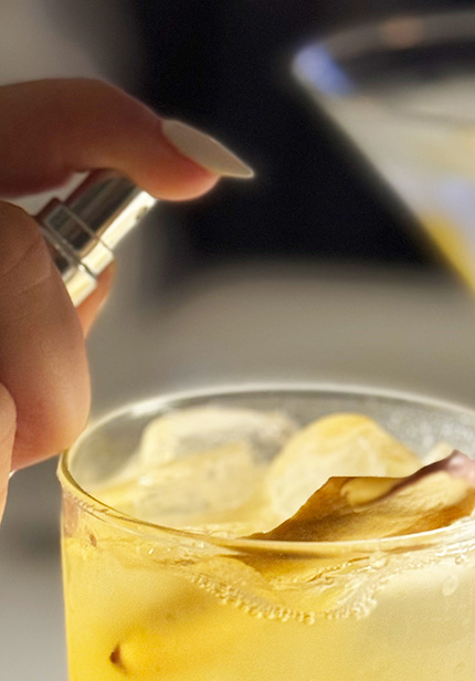 Crossfading 101: How To Get Crossed Without Getting Wrecked 2 It's easy to crossfade with just a few sprays of the spritz into your cocktail!