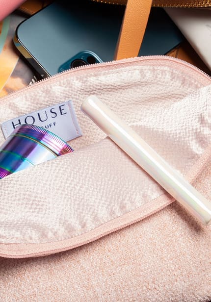 A one-hitter is fantastic for when you're on the go!