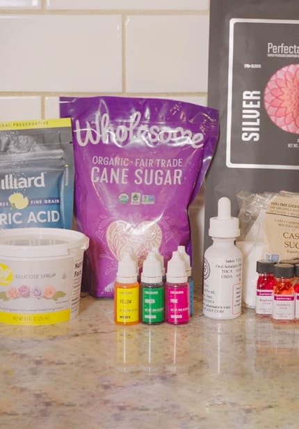 Edible gummies are surprisingly simple to make as long as you have the right ingredients!