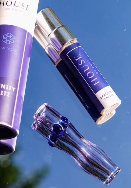 Flying while high is made easier with the spritz