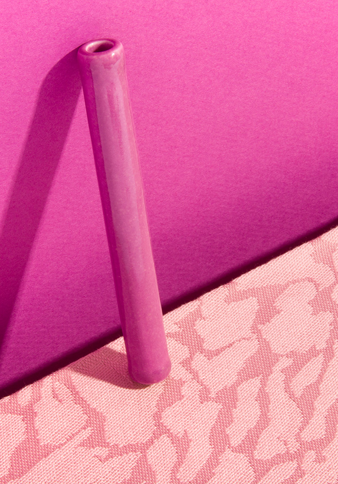 Our violet one hitter is as stylish as it is easy to use