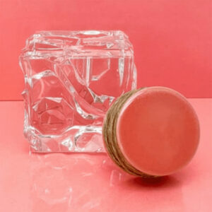 Keep your light and your fingers clean with our orange hemp wick holder