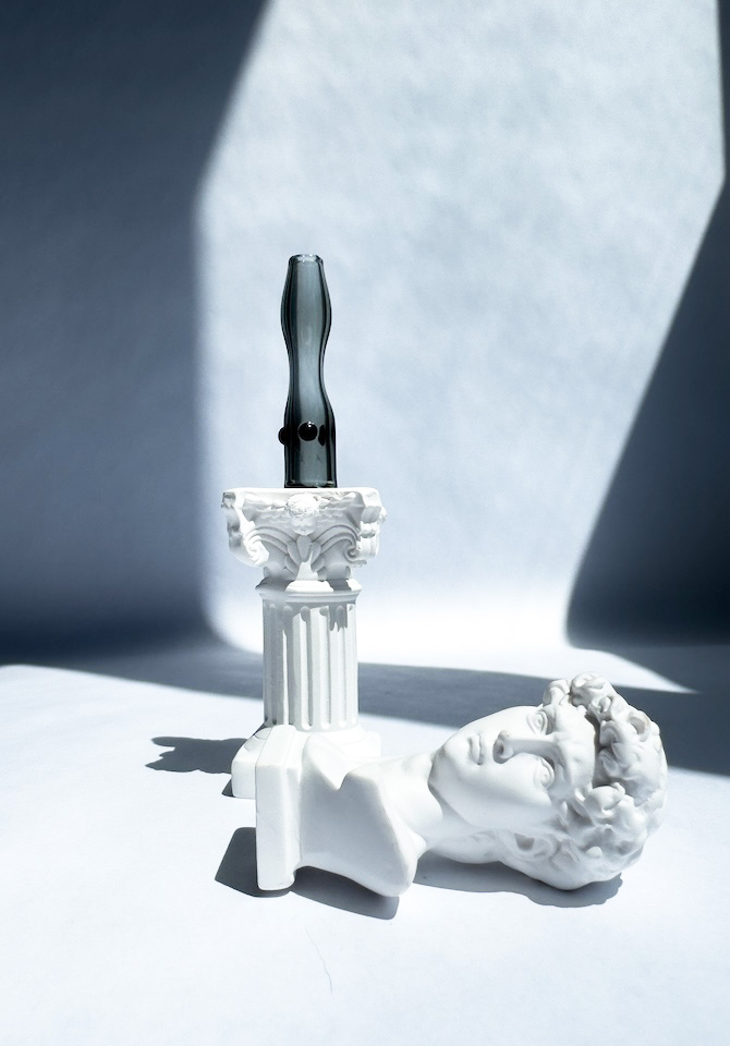 Our black joint holder cools your smoke and protects your fingers