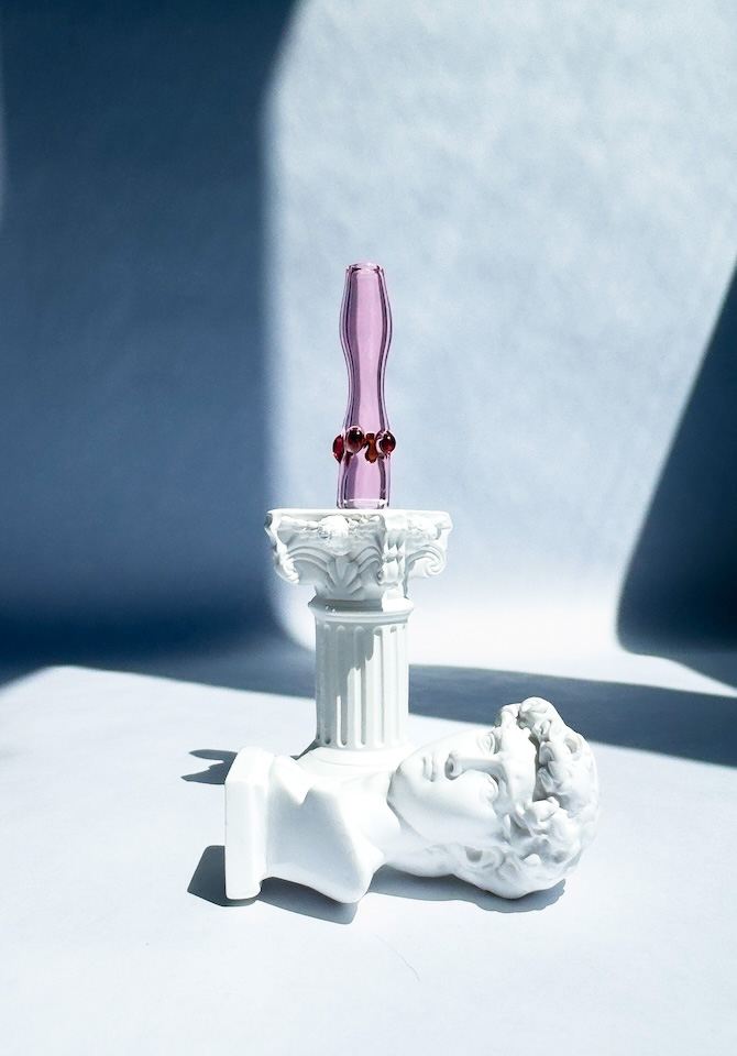 Our pink joint holder is more than just pretty—these luxe smoke accessories also safeguard your throat, fingers, clothes and makeup