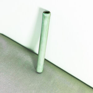 Cool your smoke with our green ceramic pipe