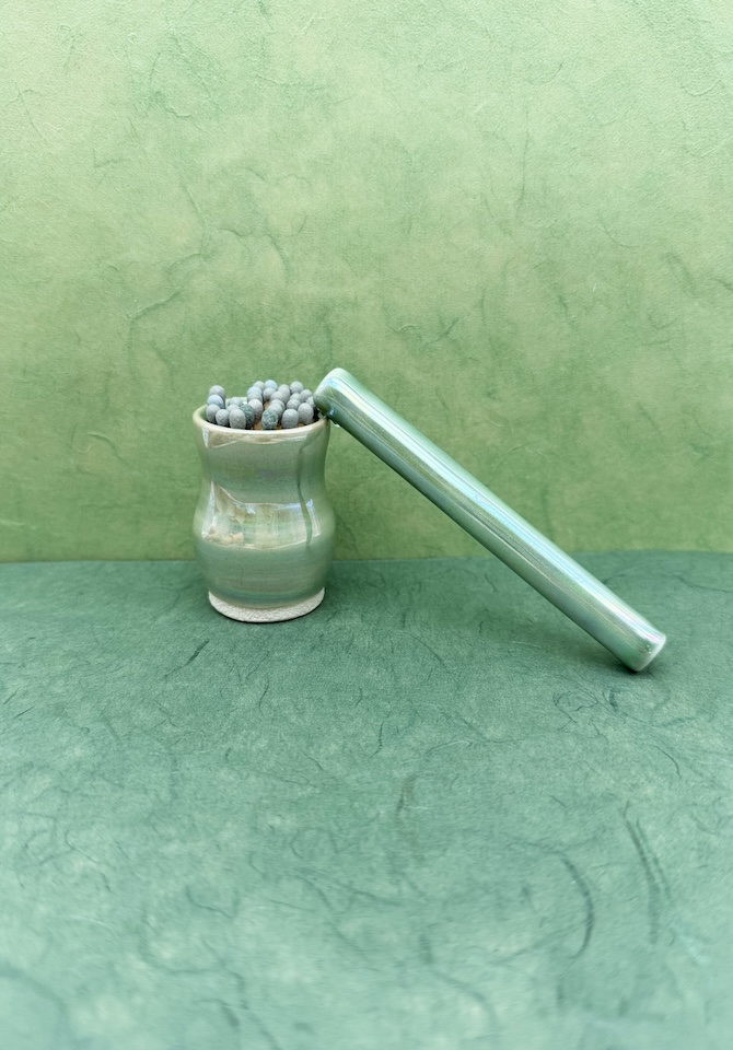 Our green pipe set makes every sesh a work of art