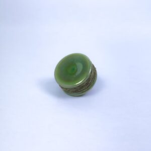 Keep your smoke clean with our organic hemp wick holder