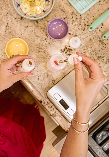 Sweet And Elevated: How To Make Your Own Edible Gummies 8 Add liquid cannabis—either an oil isolate or a water soluble formula like the spritz