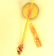 House of Puff glassware is all hand blown borosilicate that can take the heat